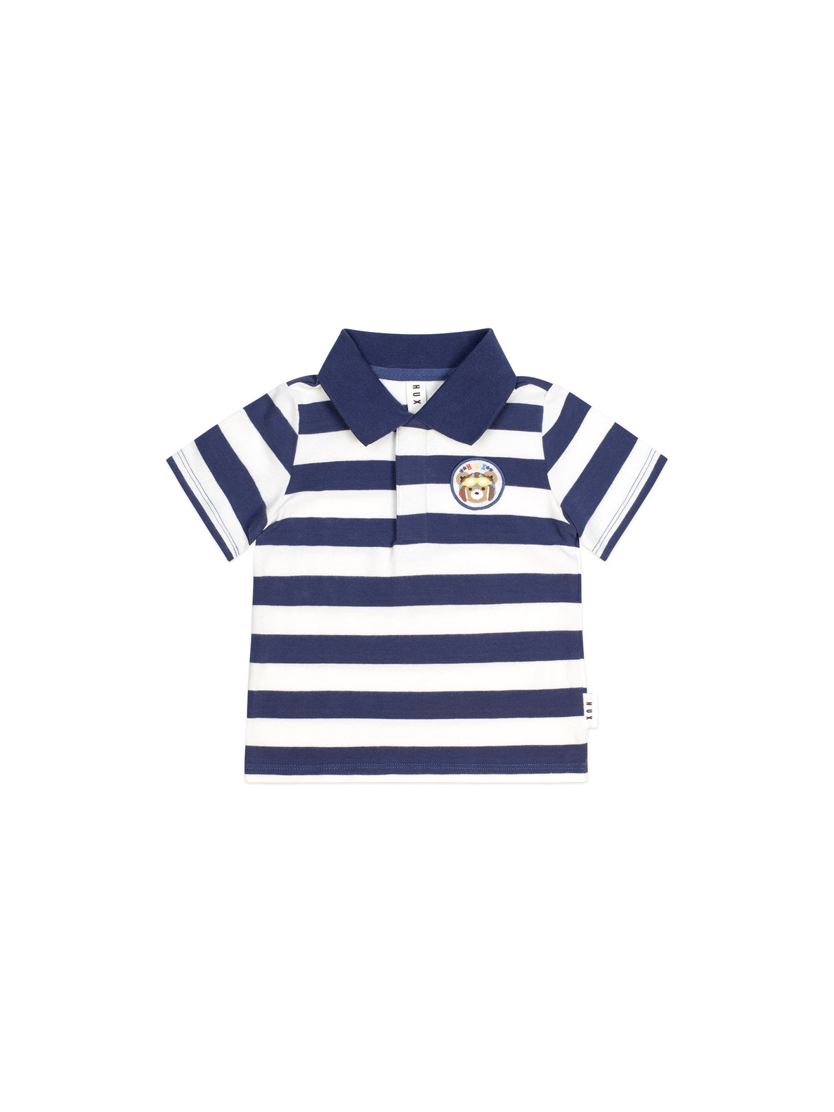 Huxbaby Stripe Polo Tee