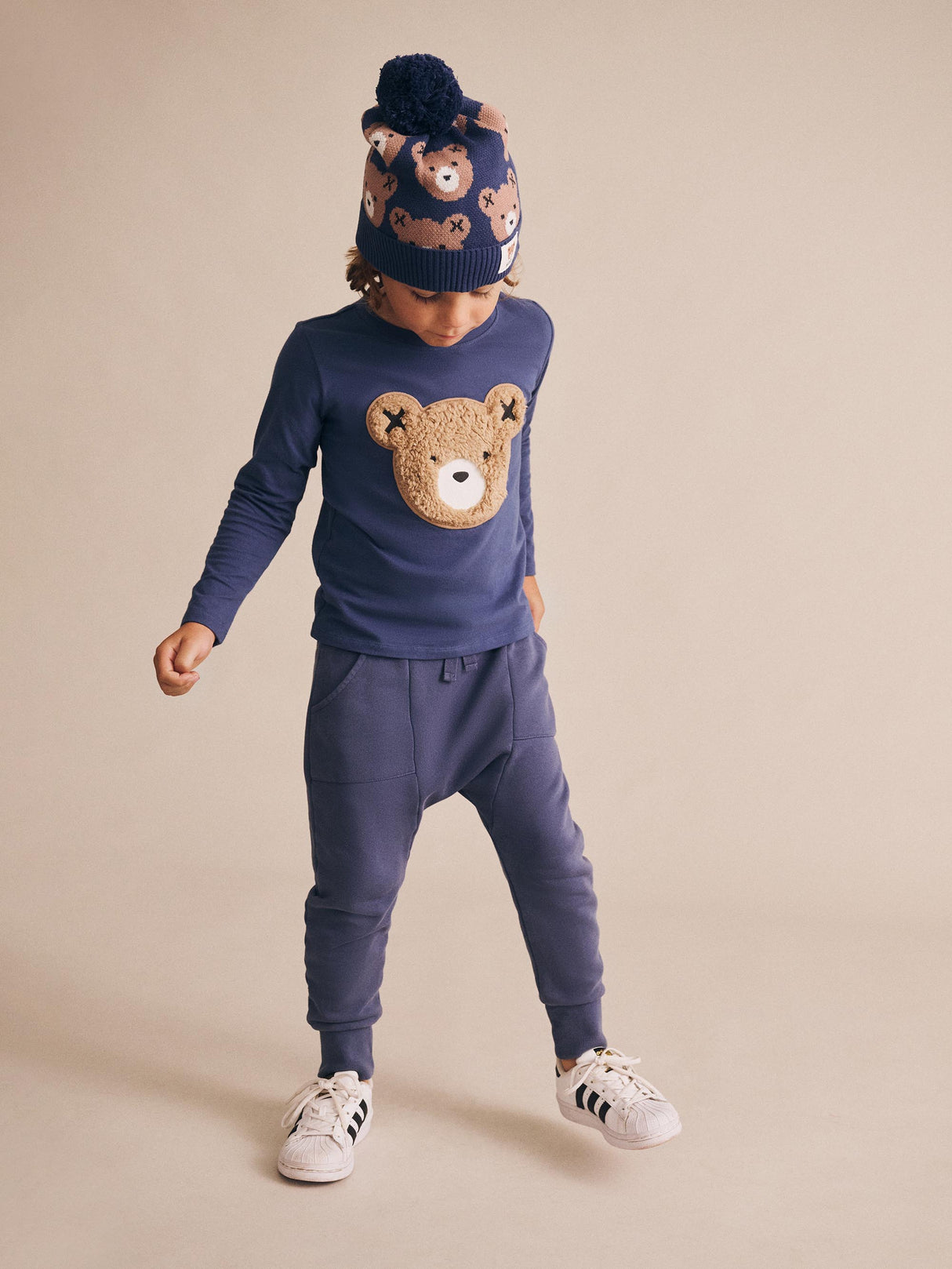 Huxbaby Huxbear Longsleeve Top Marine Blue