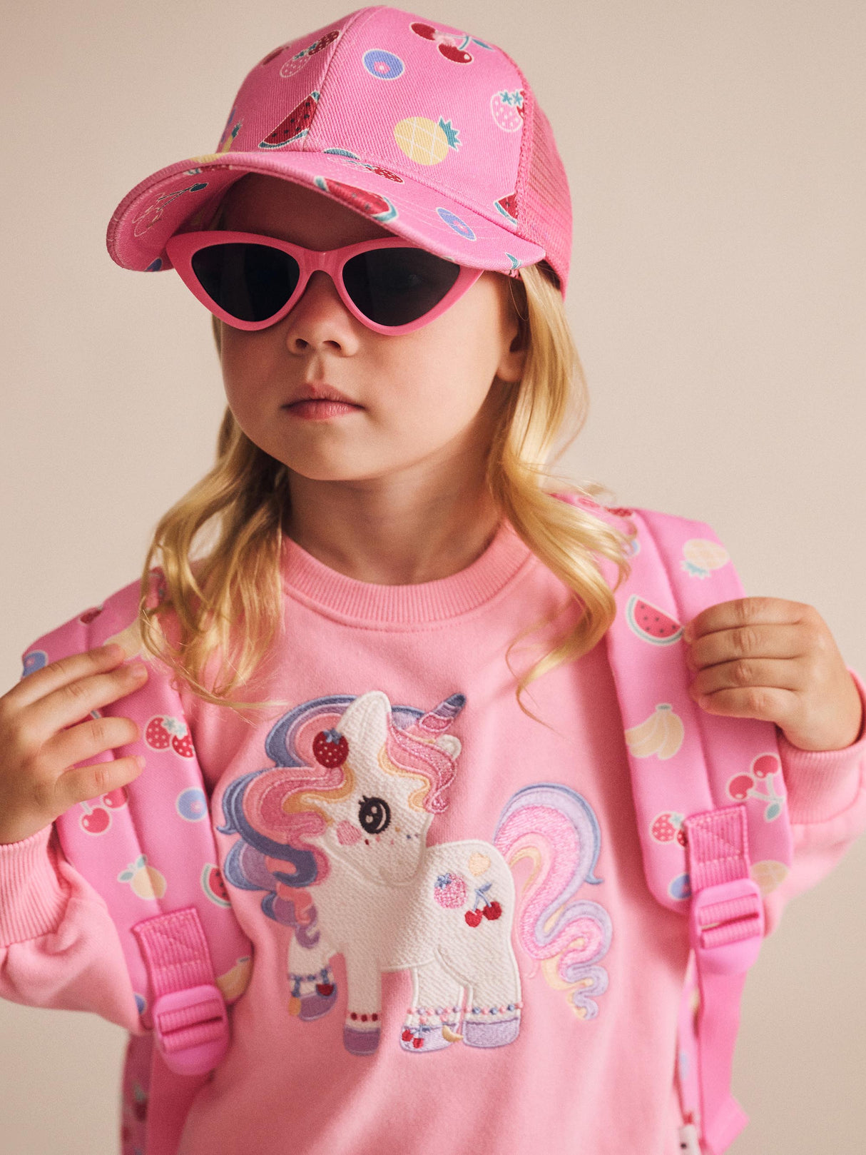 Huxbaby Tutti Frutti Unicorn Sweatshirt