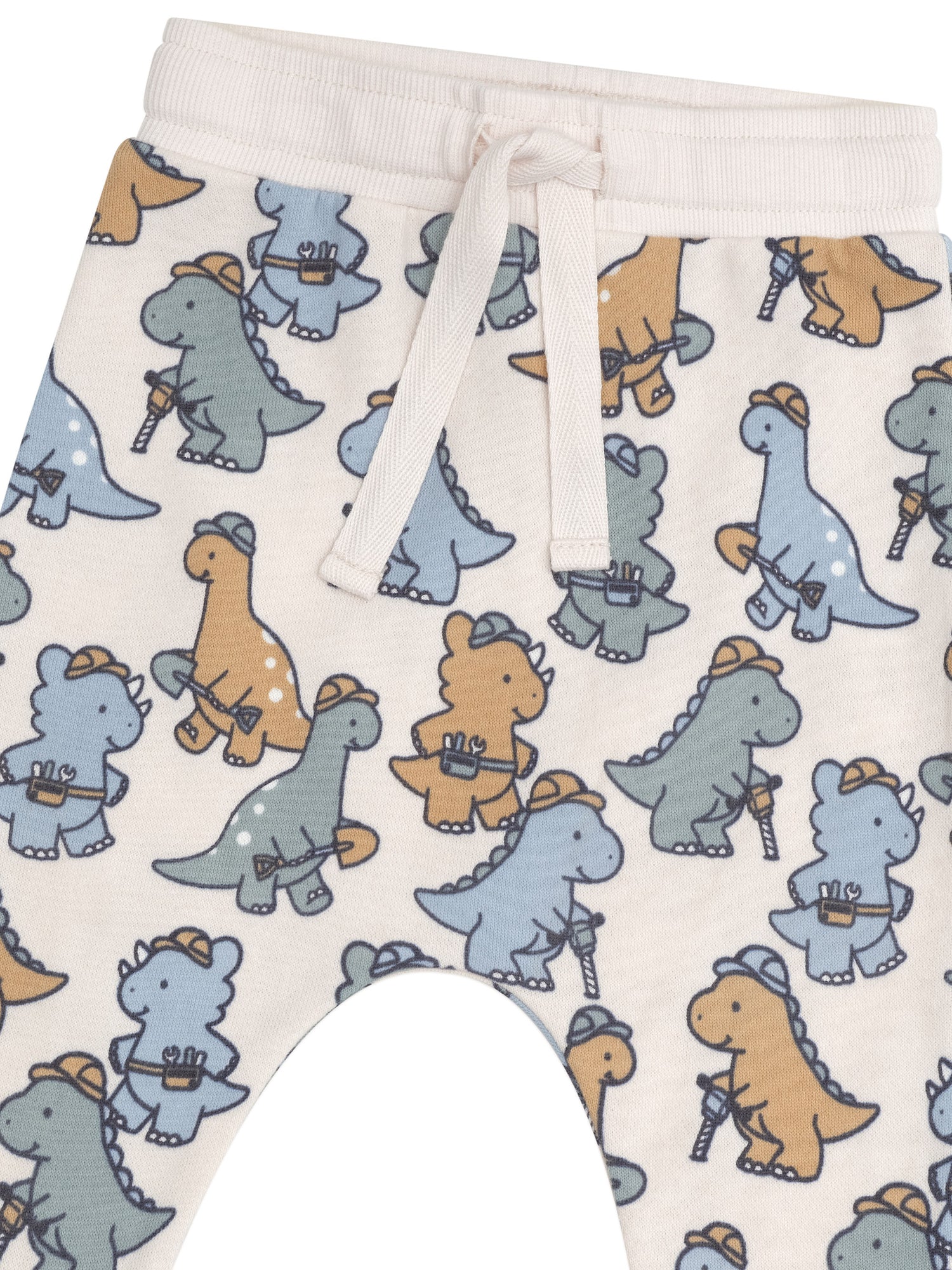 Huxbaby Construction Dinos Drop Crotch Pant