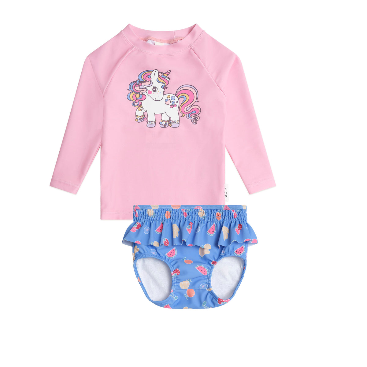 Huxbaby Tutti Frutti Unicorn Swim Set | Raspberry Lane