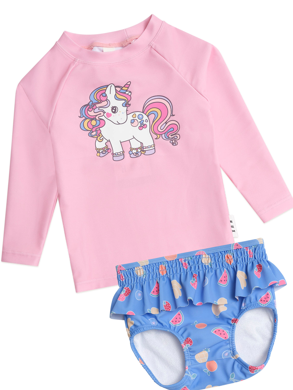 Huxbaby Tutti Frutti Unicorn Swim Set