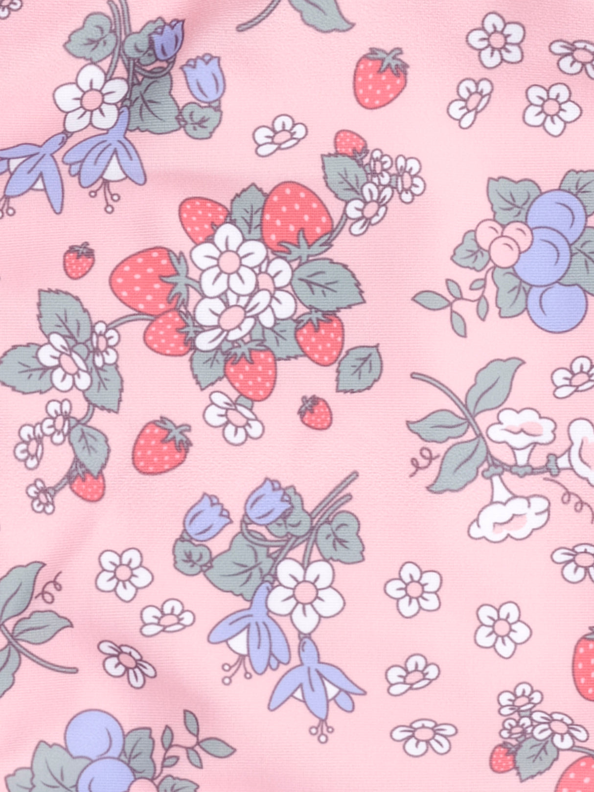 Huxbaby Strawberry Garden Shirred Swimsuit