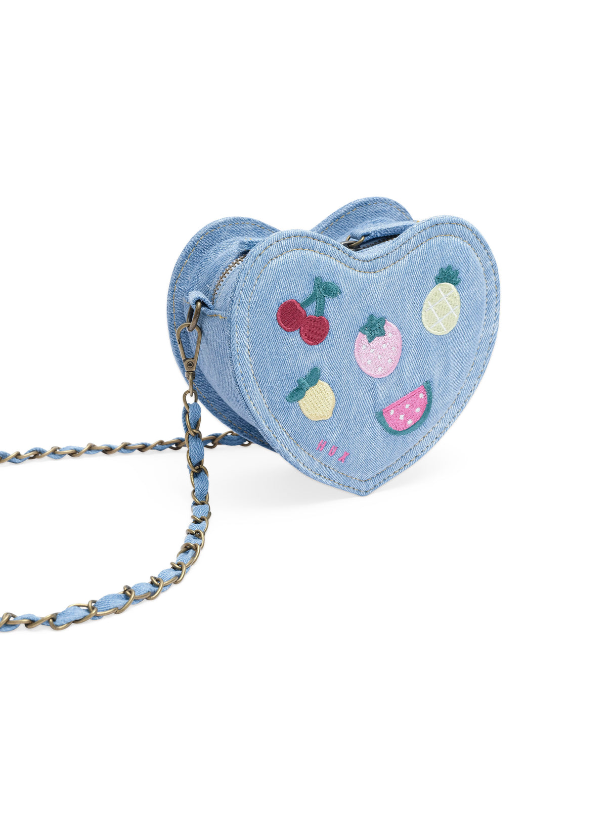 Huxbaby I Heart Fruit Denim Shoulder Bag