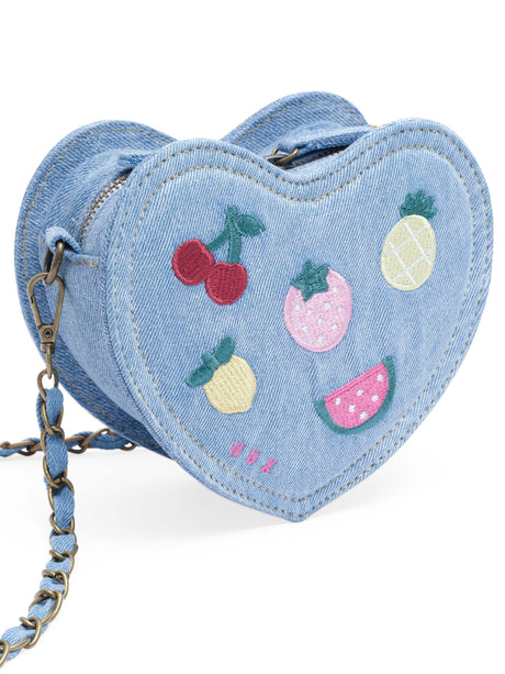 Huxbaby I Heart Fruit Denim Shoulder Bag