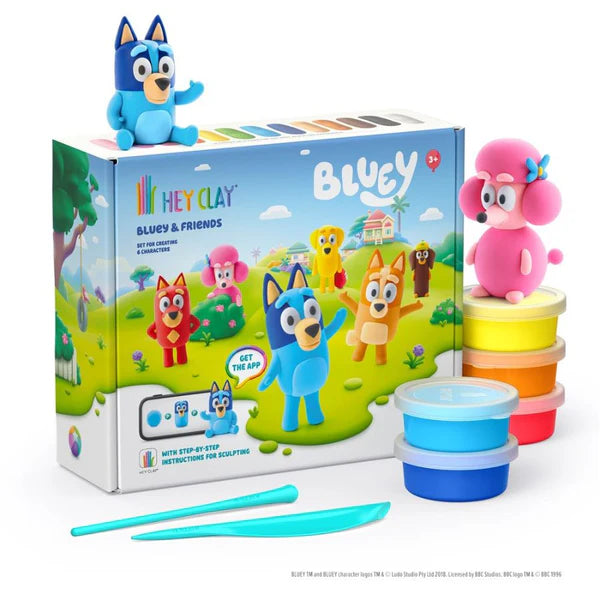 Hey Clay Bluey + Friends Set