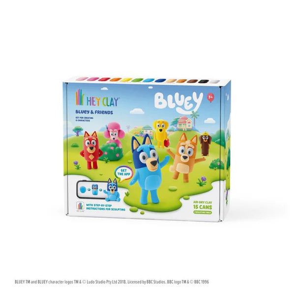 Hey Clay Bluey + Friends Set
