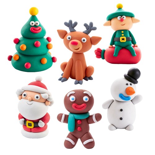 Hey Clay Christmas Characters - Assorted