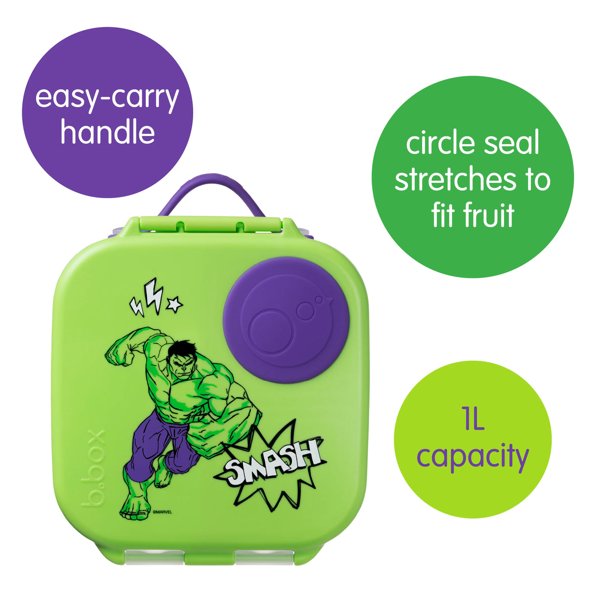 b.box Mini Lunchbox - Hulk
