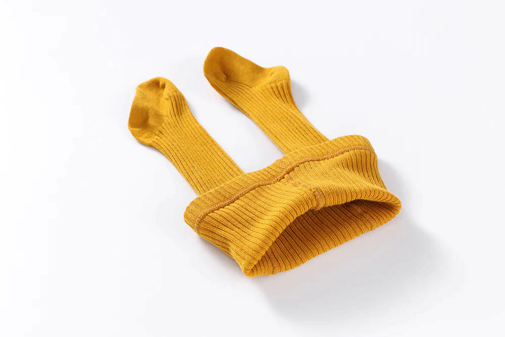 Mamer Classic cotton ribbed Tights - Pink