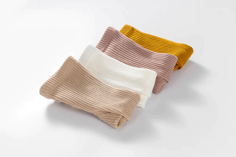 Mamer Classic cotton ribbed Tights - Pink