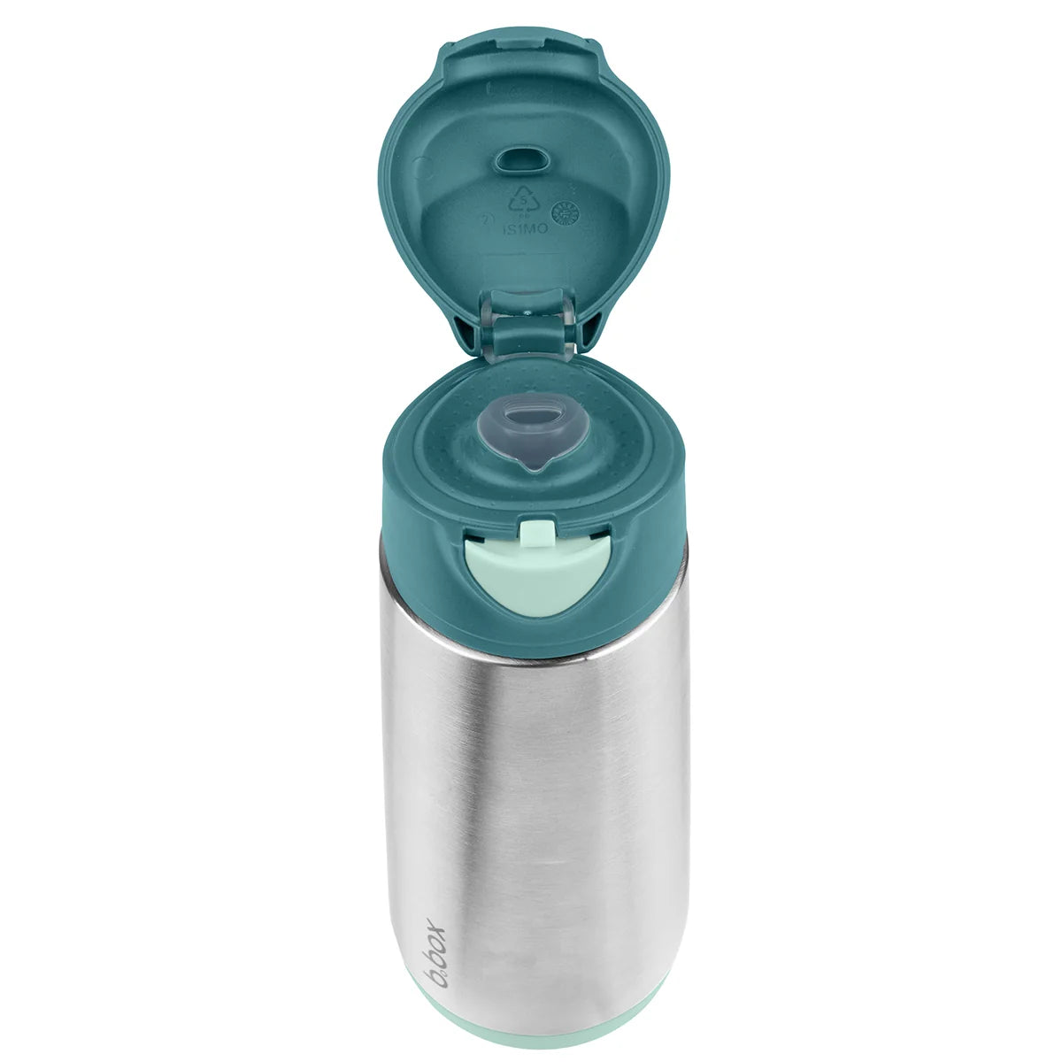 b.box Insulated Sport Spout Bottle 500ml - Emerald Forest