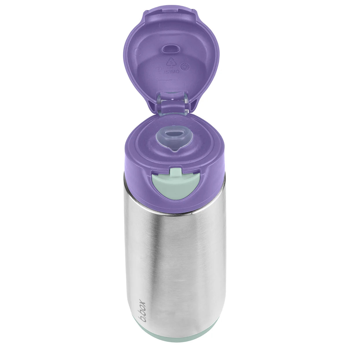 b.box Insulated Sport Spout Bottle 500ml - Lilac Pop