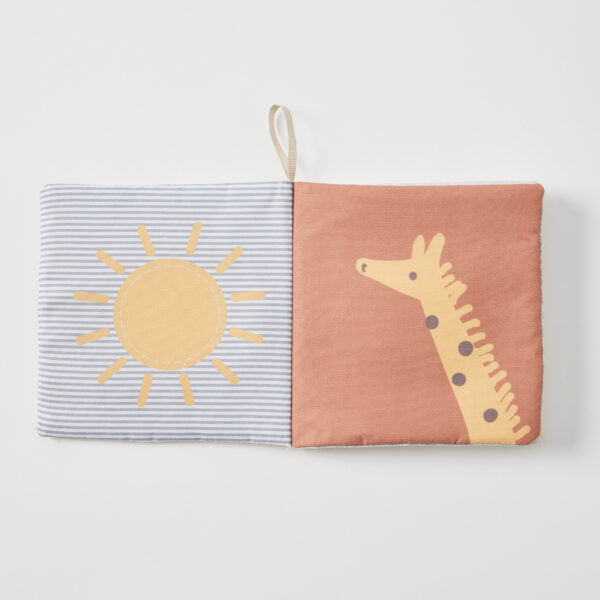 Jiggle + Giggle Plush Safari Book