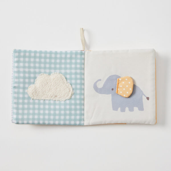 Jiggle + Giggle Plush Safari Book