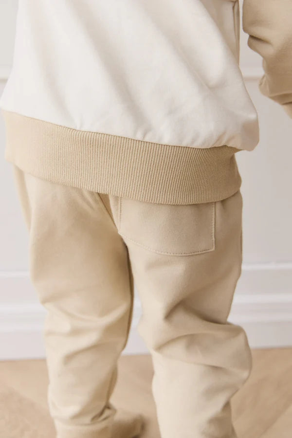 Jamie Kay Organic Cotton Jalen Track Pant - Biscuit