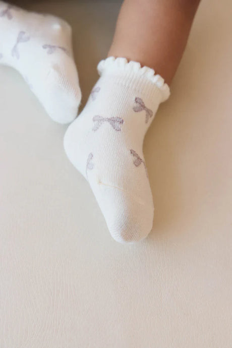 Jamie Kay Mirabel Sock - Ballet Bow Egret