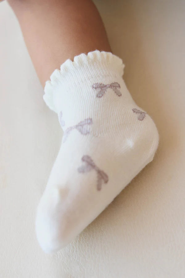 Jamie Kay Mirabel Sock - Ballet Bow Egret