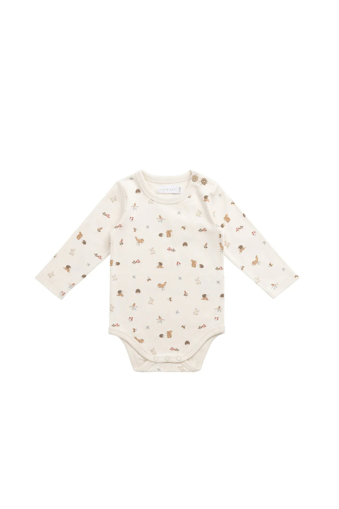 Jamie Kay Organic Cotton Fernley Bodysuit - Forest Gathering