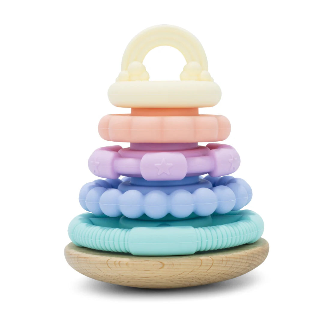 Jellystone Rainbow Wobble Stacker - Pastel