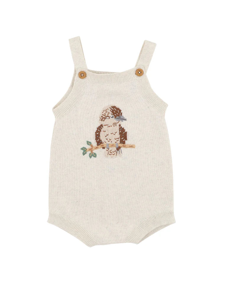 Minihaha Australiana Kookaburra Knit Bodysuit
