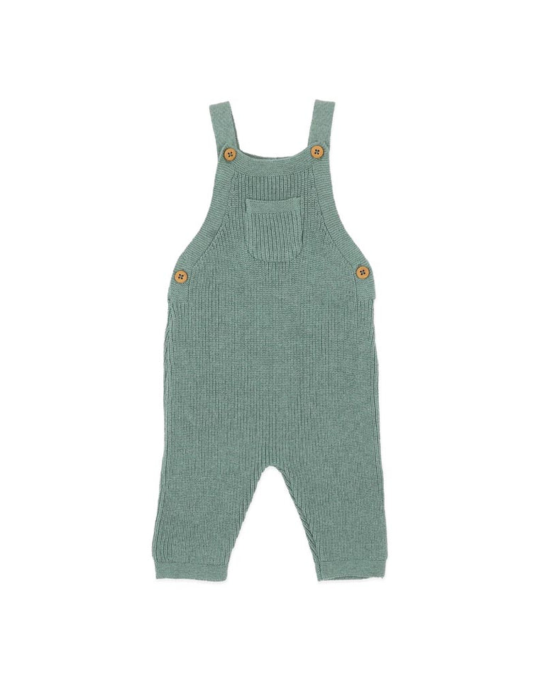 Minihaha Charlie Organic Knitted Overalls