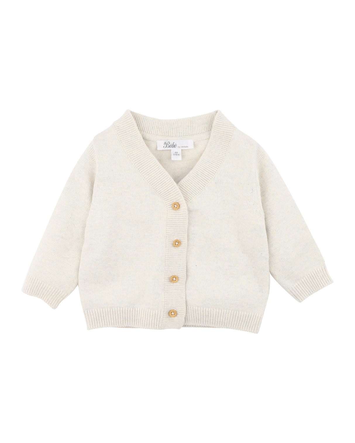 Minihaha Brady Organic Cotton Marl Cardigan
