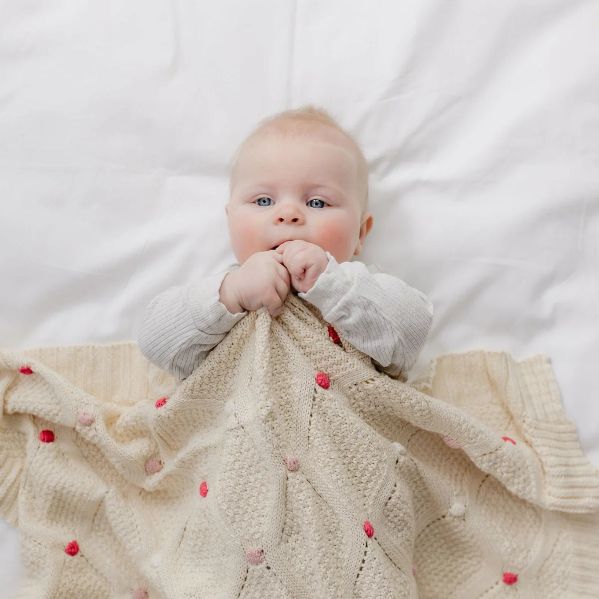 Di Lusso Living Lucy Baby Blanket - Pink