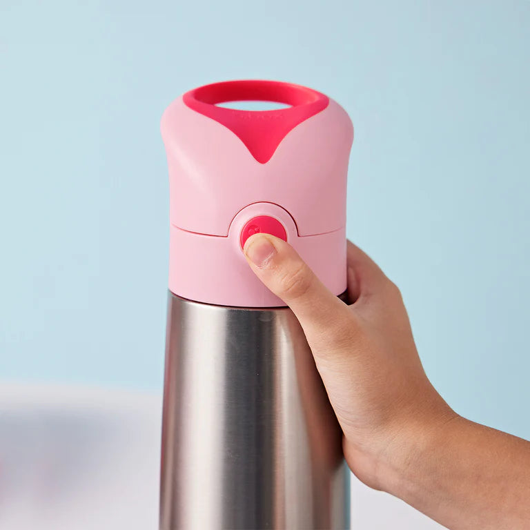 b.box Insulated Drink Bottle 500ml - Flamingo Fizz