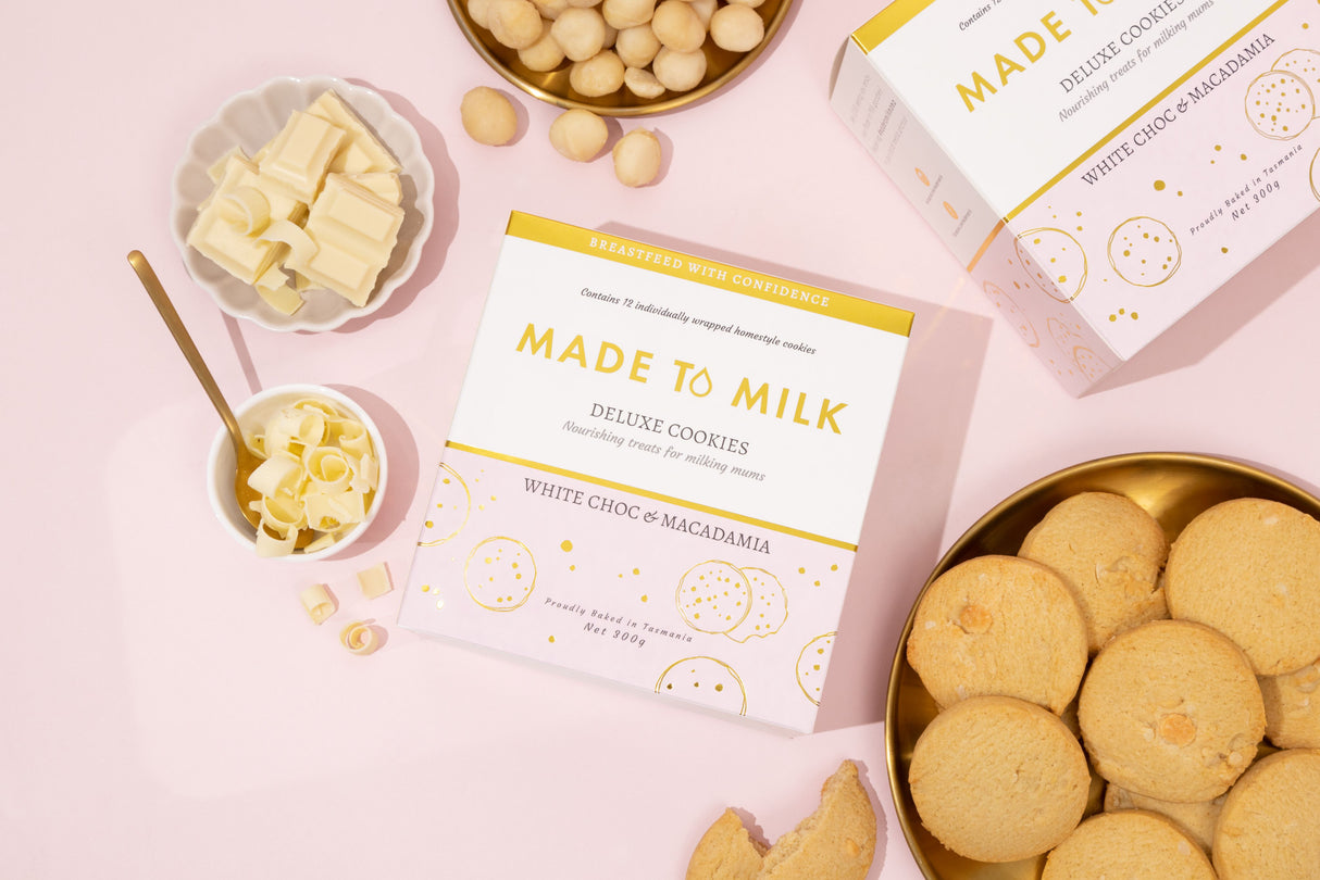 Made to Milk Lactation Cookies - White Chocolate Macadamia