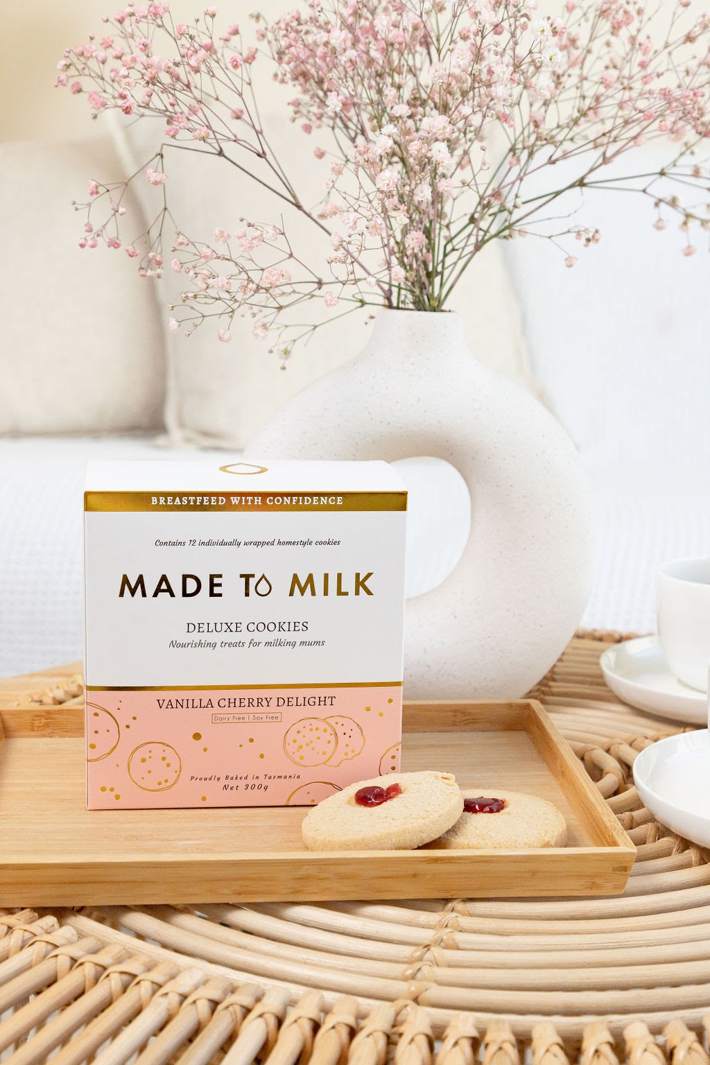 Made to Milk Lactation Cookies - Vanilla Cherry Delight Cookies