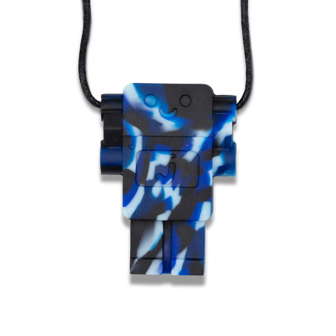 Jellystone Robot Pendant - Marine Camo
