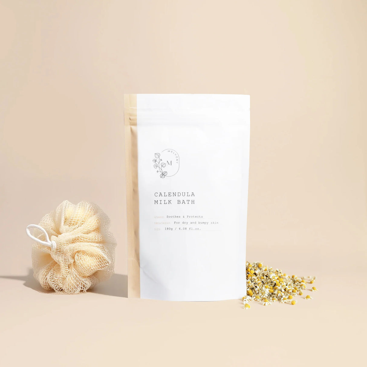 Melvory Calendula Soothing Milk Bath