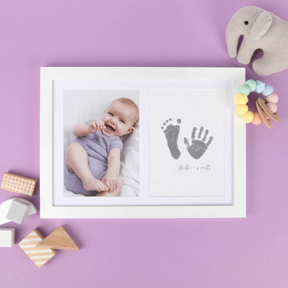 BABYink Ink-less Keepsake Frame Kit - White