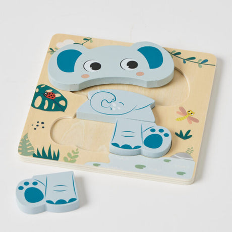 Zookabee Wooden Elephant Puzzle