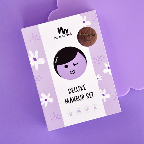 No Nasties Nancy Purple Natural Pressed Powder Kids Makeup Palette Kit