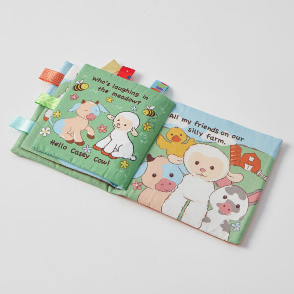Jiggle + Giggle Sherbet’s Farm Fabric Book