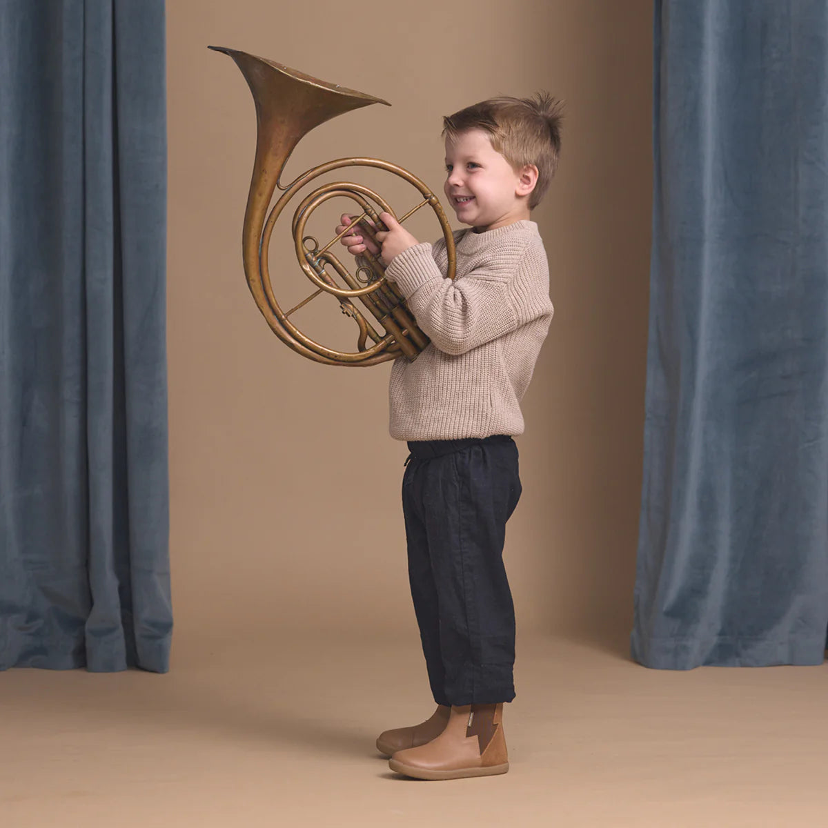 Pretty Brave Electric Boots - Tan