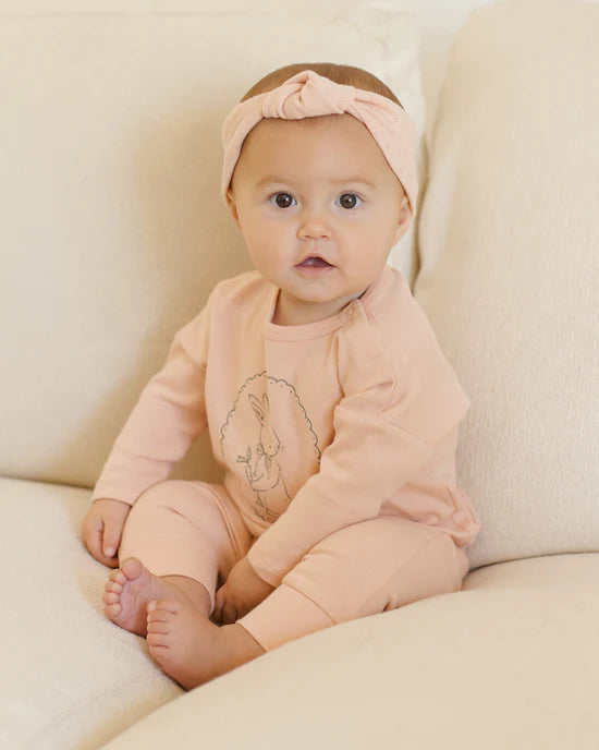 Quincy Mae Long Sleeve Tee - Bunny