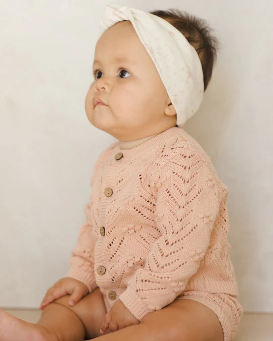 Quincy Mae Knit Cardigan - Melon