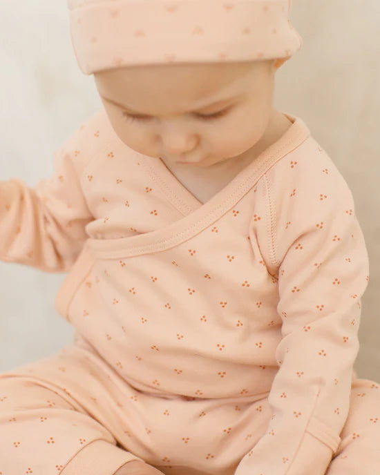 Quincy Mae Side Snap Bodysuit - Dotty