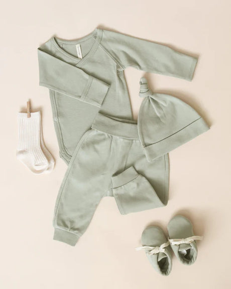 Quincy Mae Knotted Baby Hat - Sage