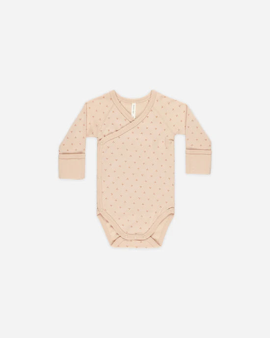 Quincy Mae Side Snap Bodysuit - Dotty