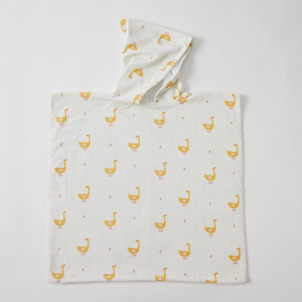 Jiggle + Giggle Hooded Poncho - Sunny Days
