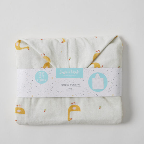 Jiggle + Giggle Hooded Poncho - Sunny Days