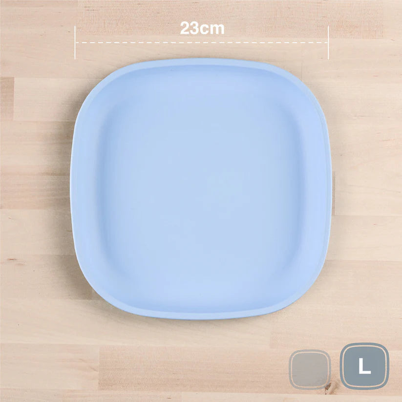 Re-Play Large Plate - Ice Blue
