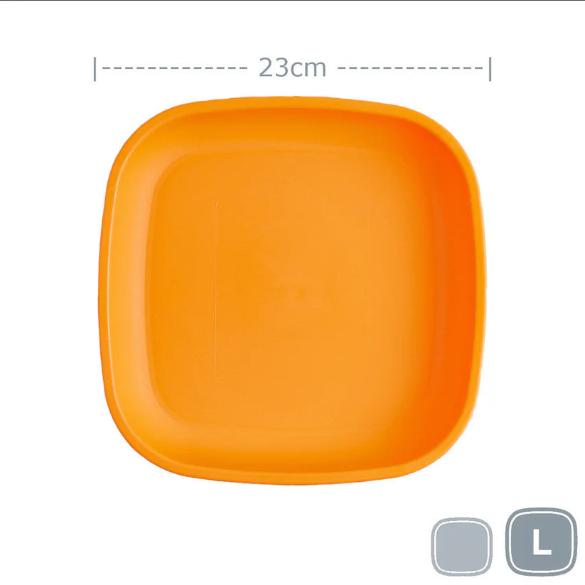 Re-Play Large Plate - Orange