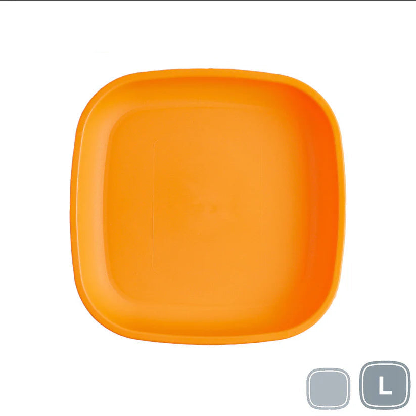 Re-Play Large Plate - Orange