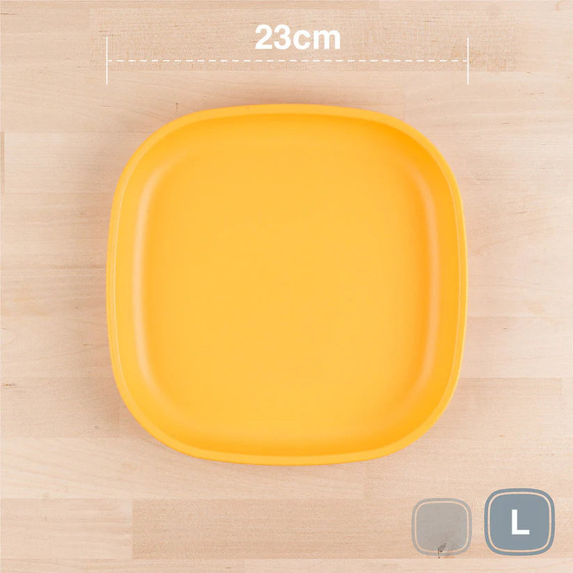 Re-Play Large Plate - Sunny Yellow