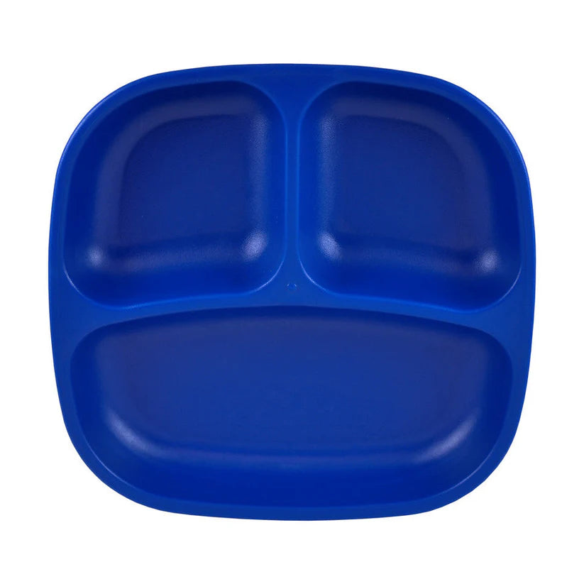 Re-Play Divided Plate - Navy